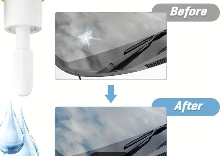 Windscreen crack repair 