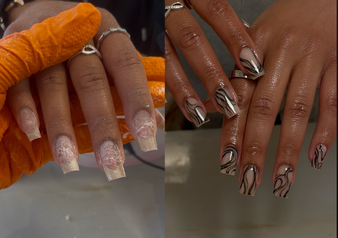 Acrylic overlay plain