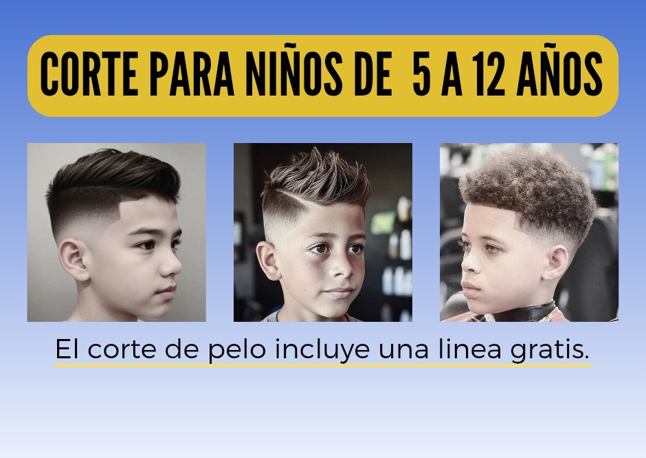 CORTE para NIÑOS (de 5 a 12 años)