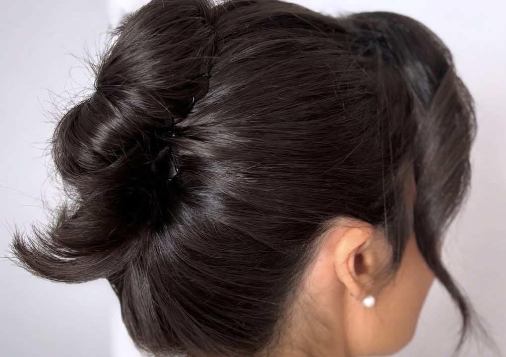 Sunday service Hair up do 