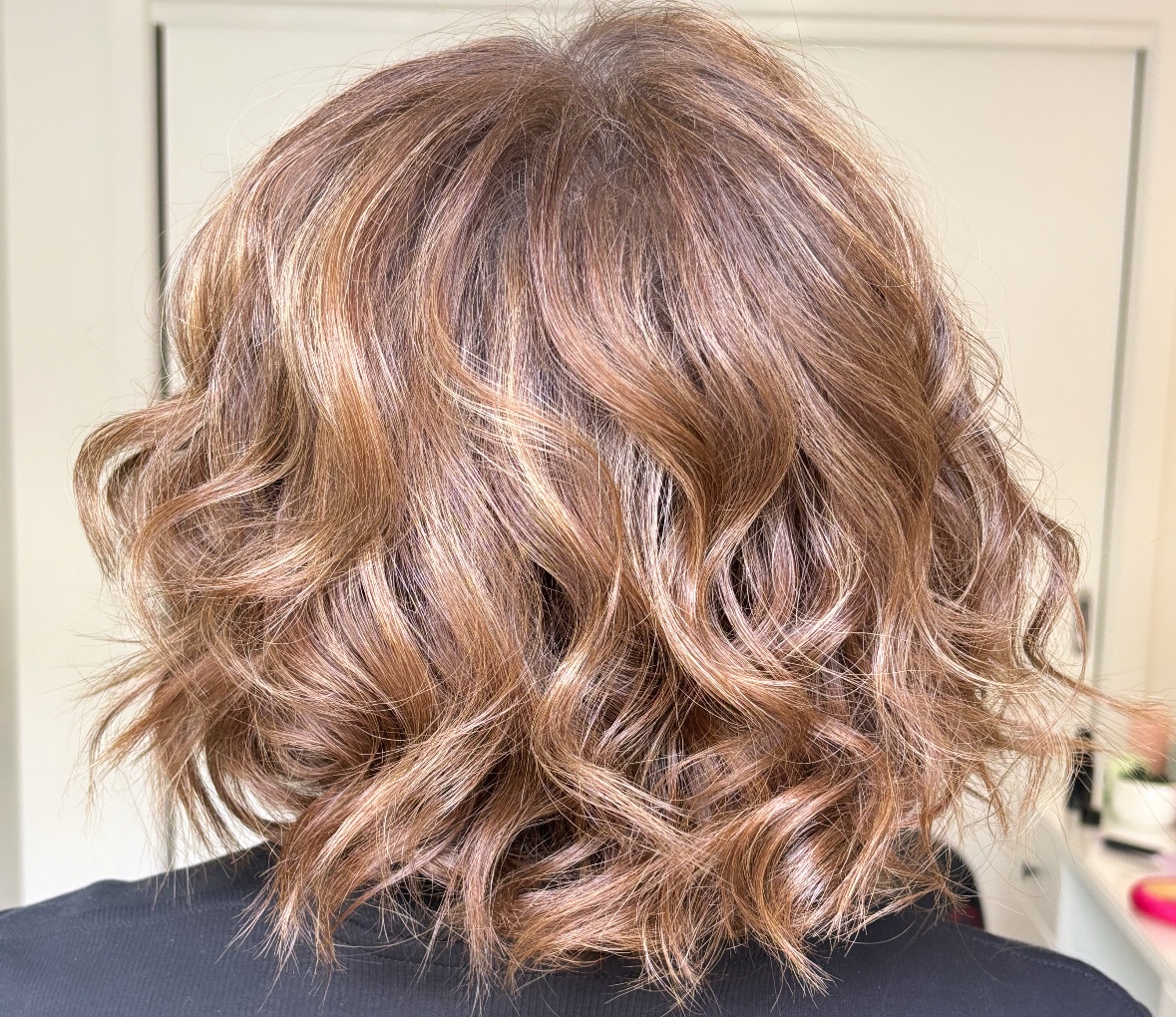 Hair down only short fine hair 