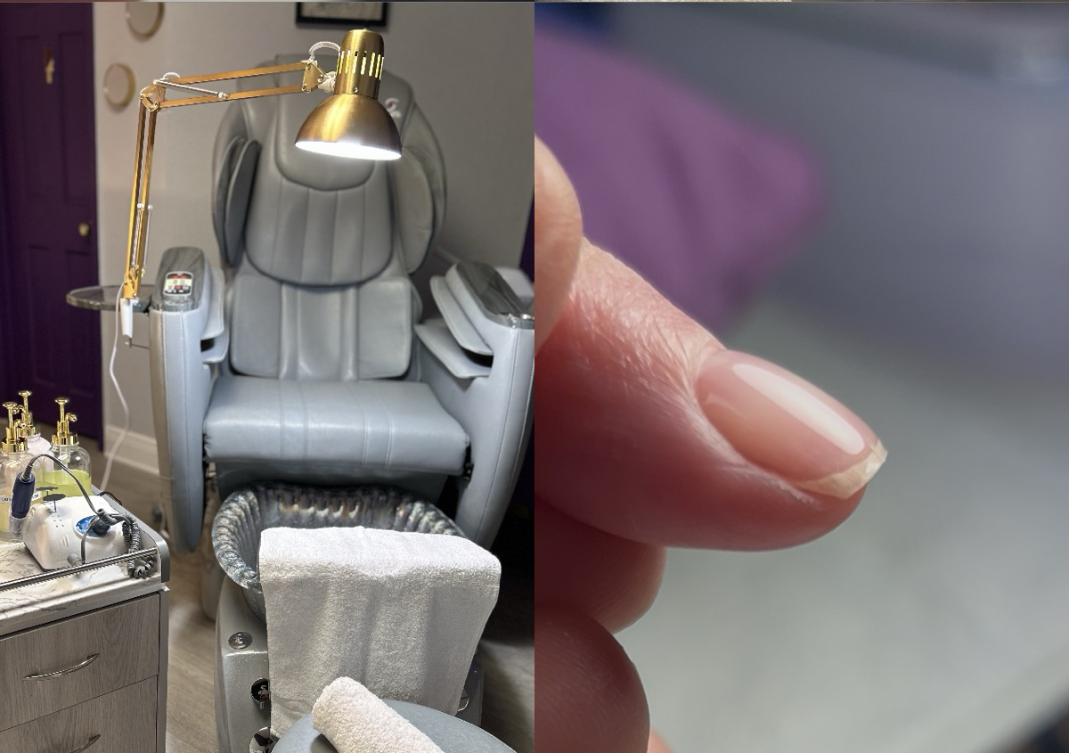 Structure Gel Manicure\Basic Pedicure 