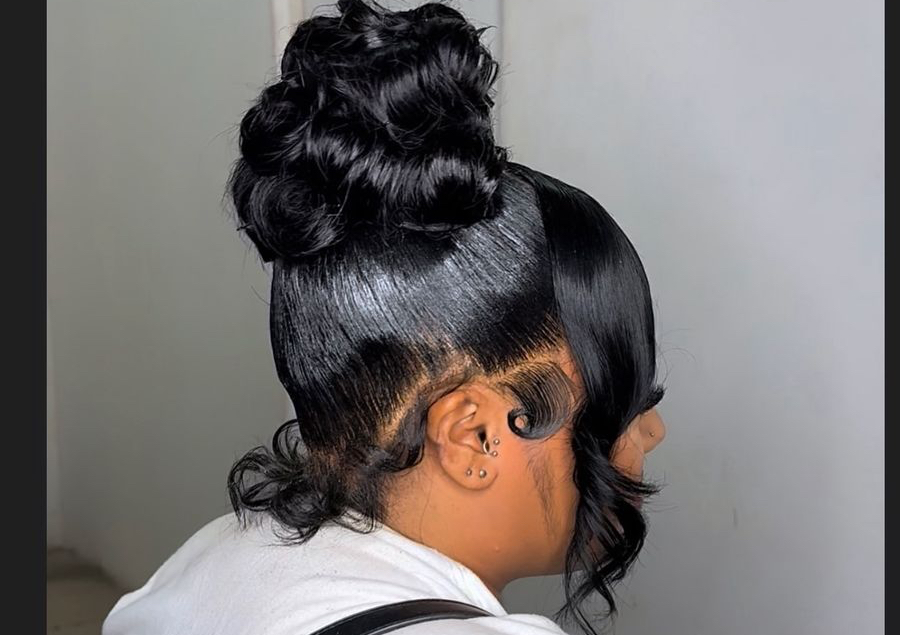 Two Frontal Ponytails