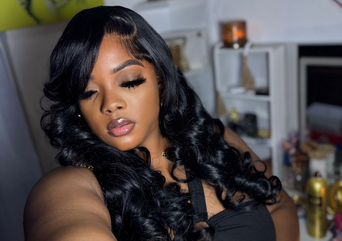 Closure Wig Customized & Install with pin curls 