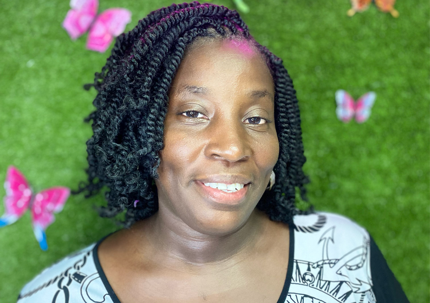  Medium Size Natural  Twist  braid shoulder length 