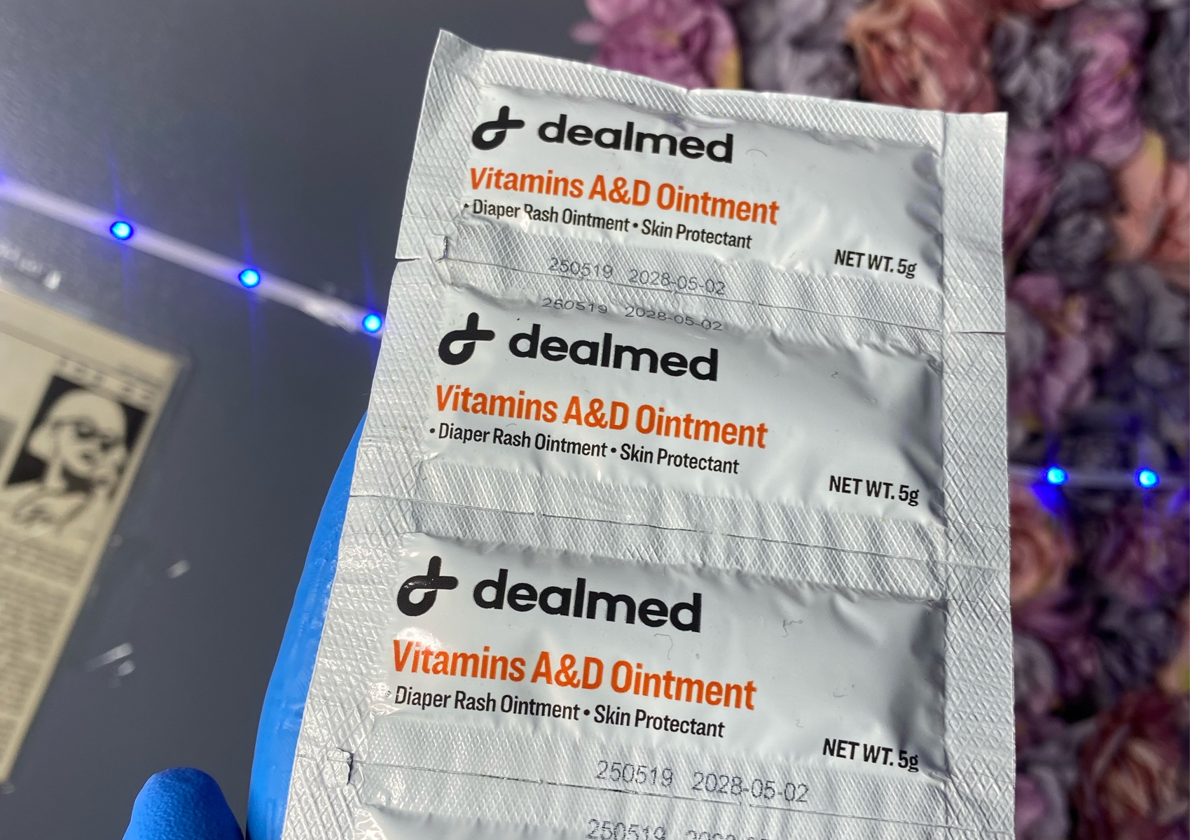 Vitamin A & D Ointment Single Packet 🩵