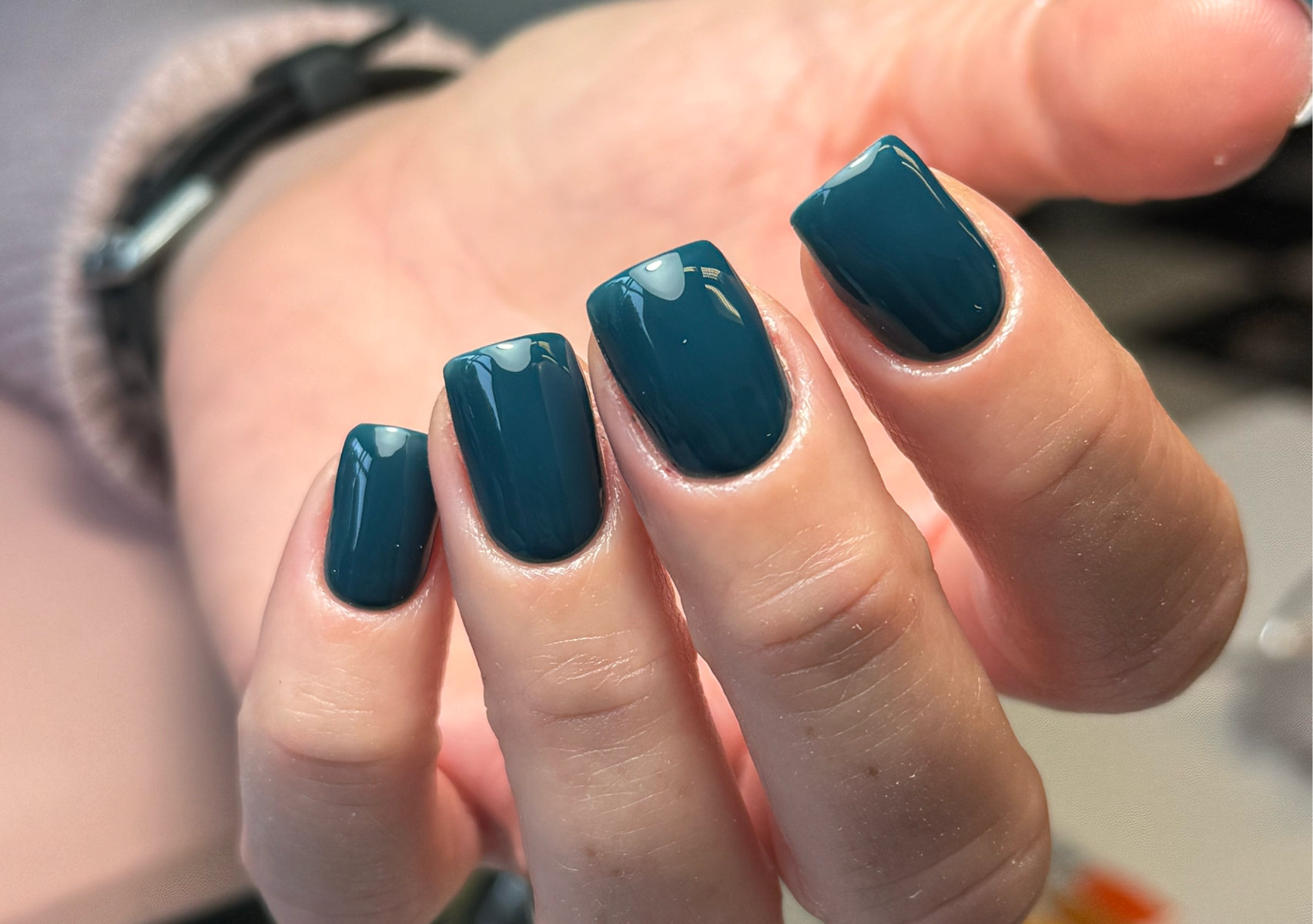 Gel extensions with colour