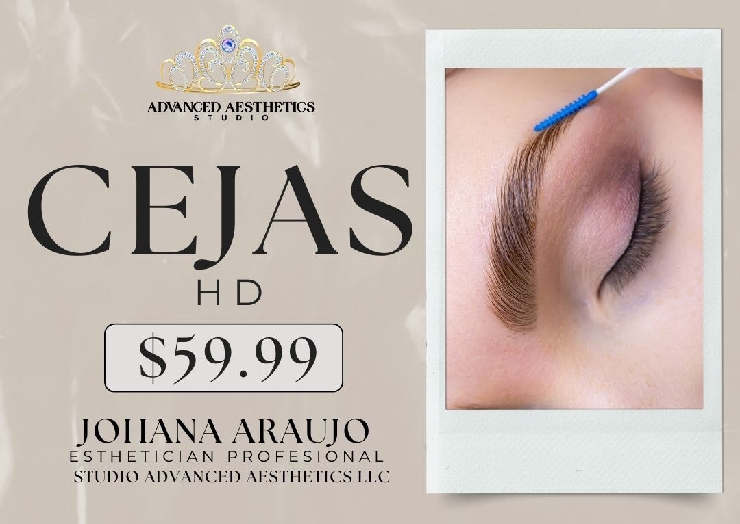 Cejas HD (laminado + henna) 