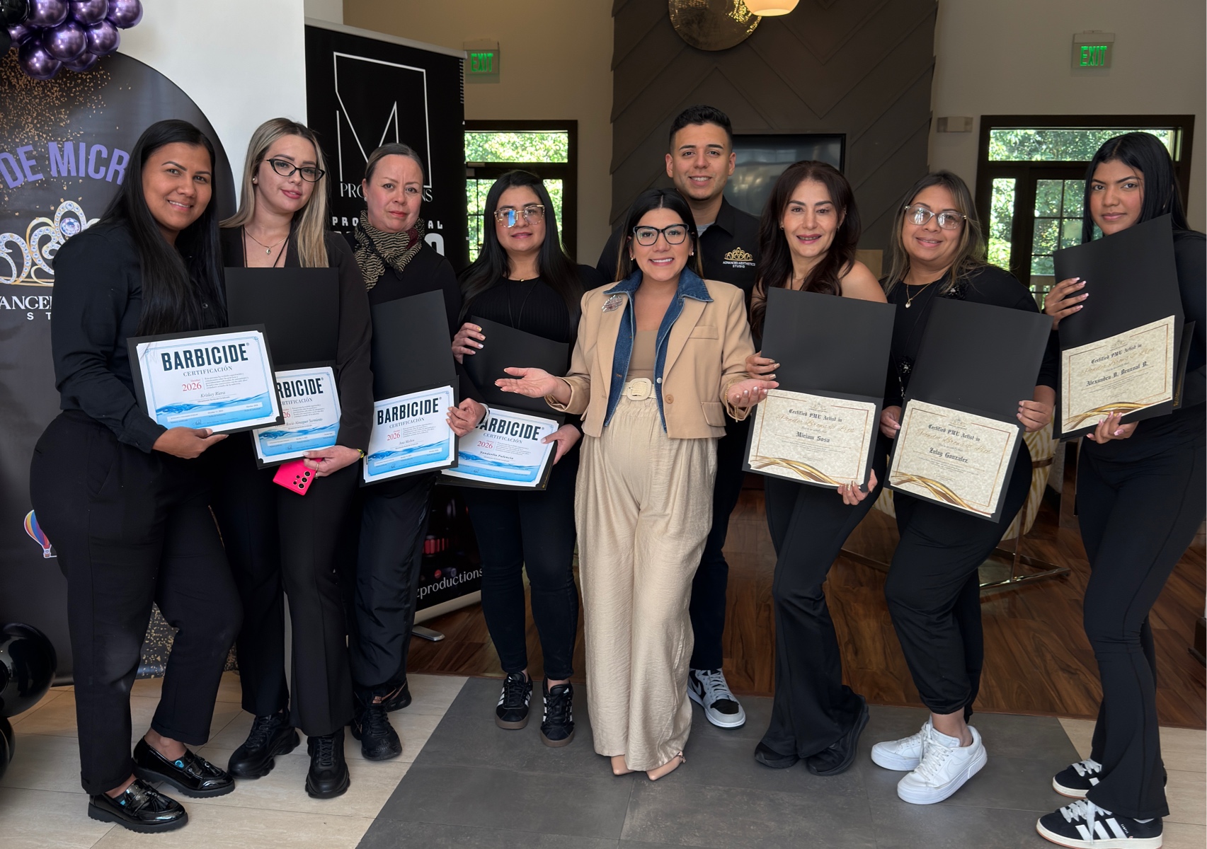 PMU Micropigmentación - 2 cursos en 1 Maquillaje permanente de Labios y Cejas 