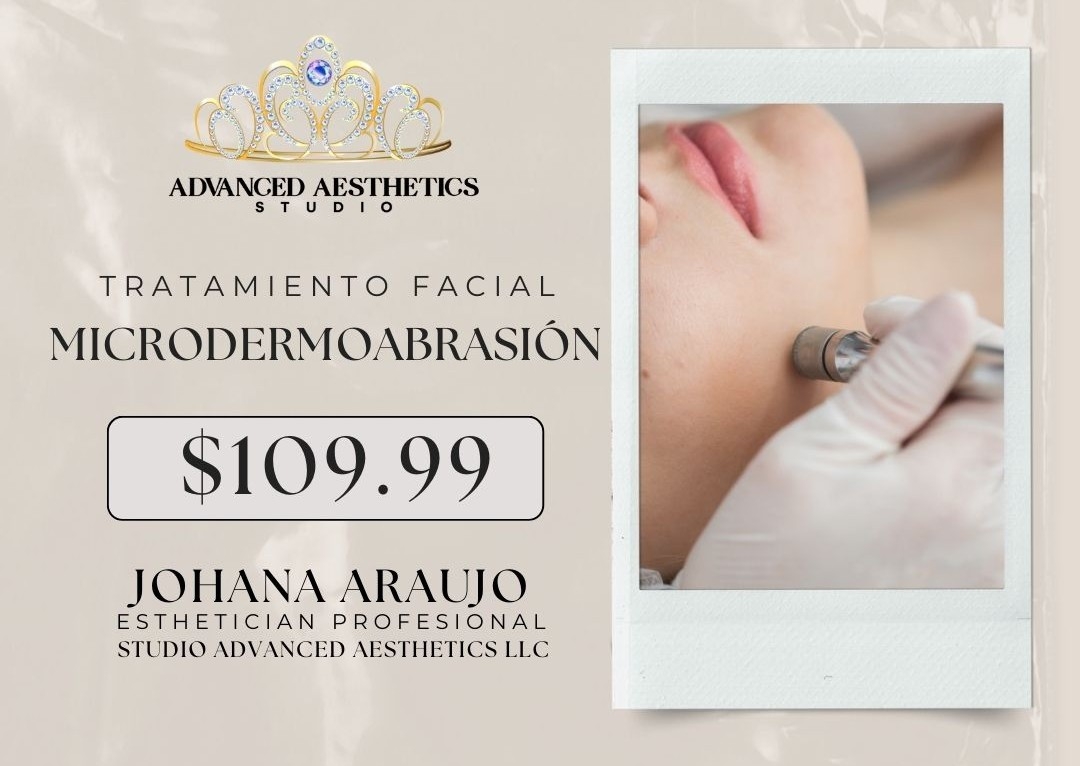 MICRODERMABRASION - Recomendado para dar mejor textura y apariencia en la piel 