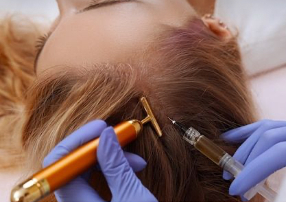 Sesión de crecimiento para reducir la pérdida del cabello  (Tecnología avanzada) 