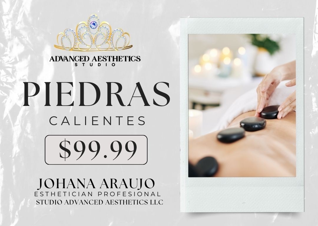 LUXURY - Limpieza de espalda con Piedras calientes 