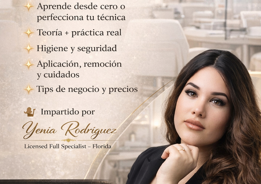 Eyelashes training course 