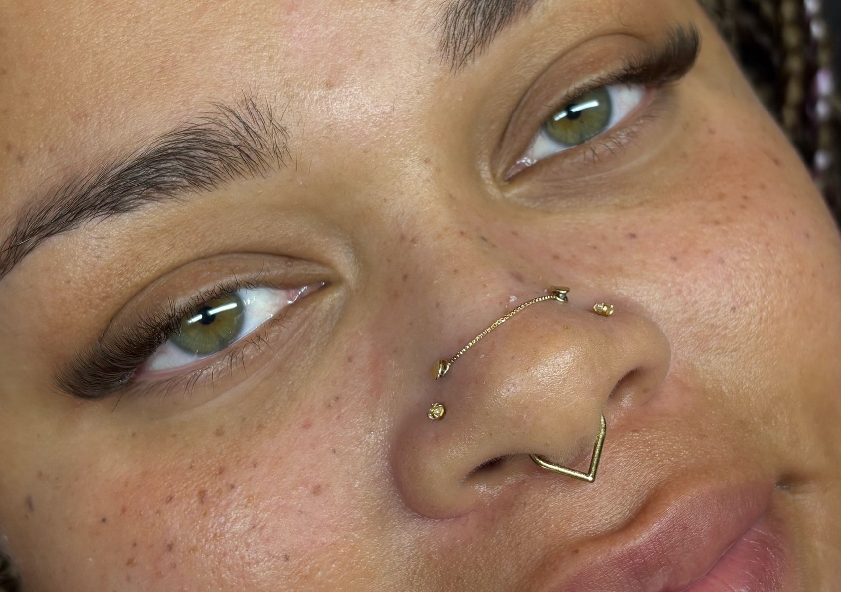 Half Lashes / Fox Eye Full Set