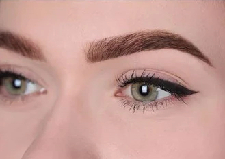 Powder brows, plus one touchup