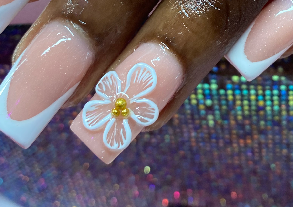 3D HARD GEL FLOWERS 