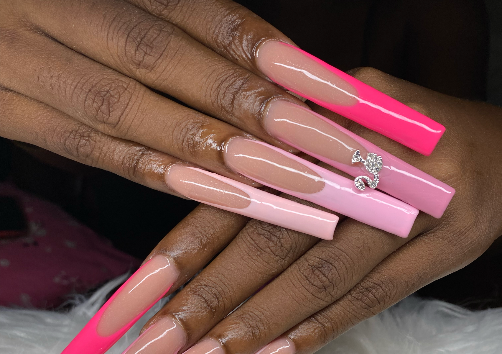 Full Length Acrylic Nails(PLAIN)
