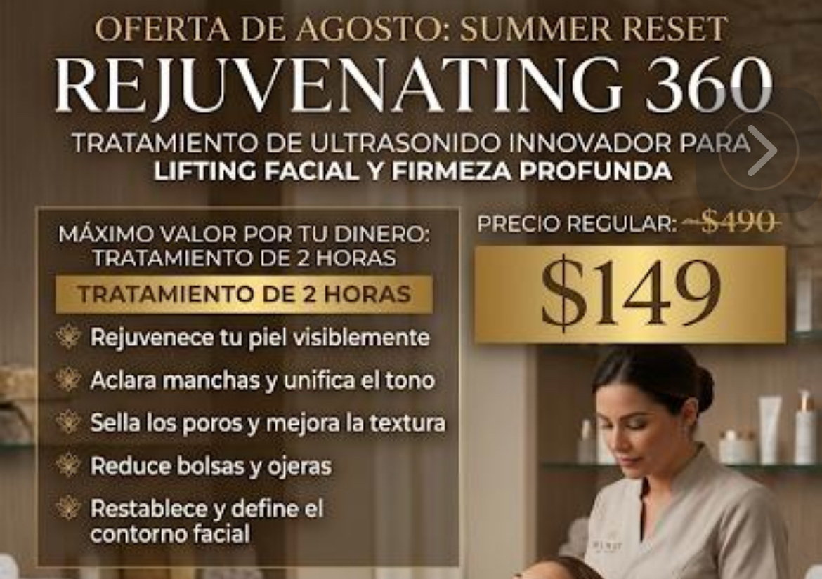 Oferta Back To School Rejuvenate 