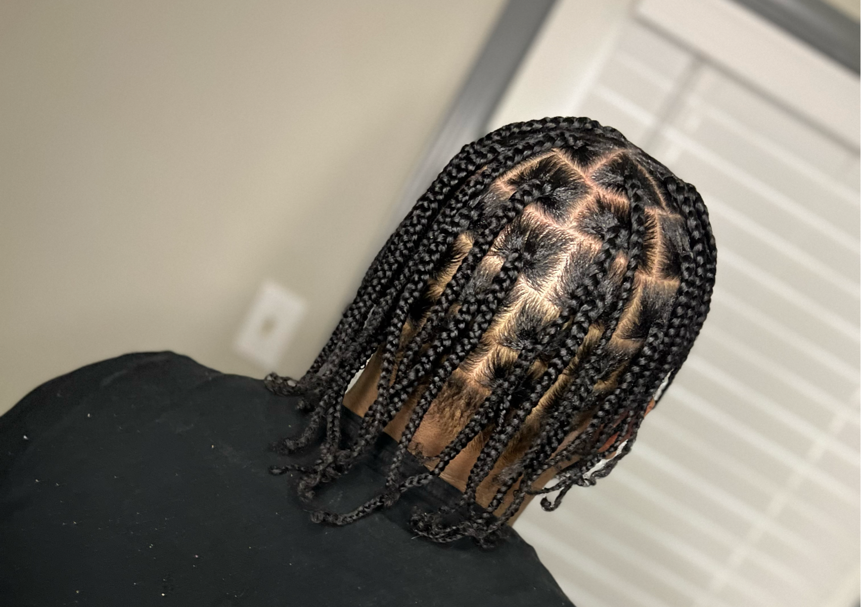 Plates on natural hair 13 n up 