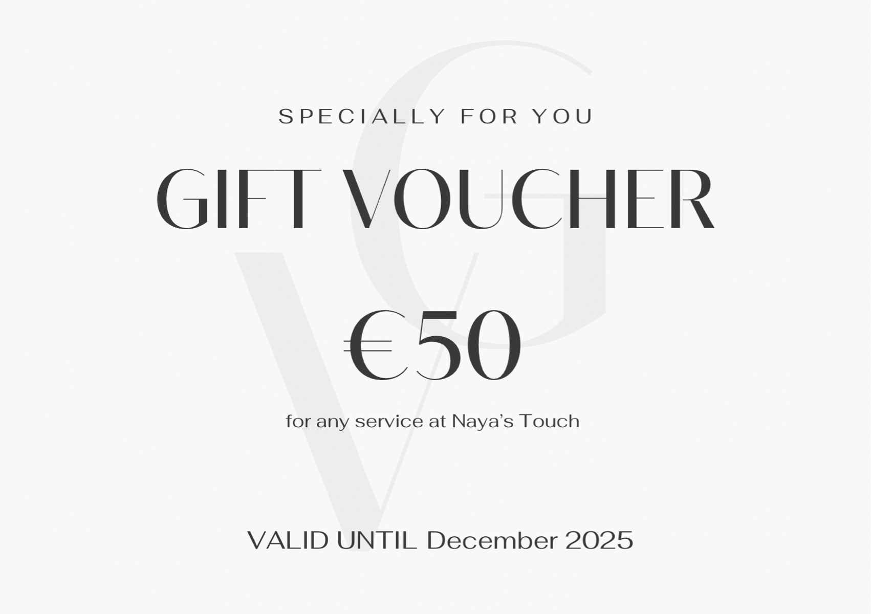 €50 voucher