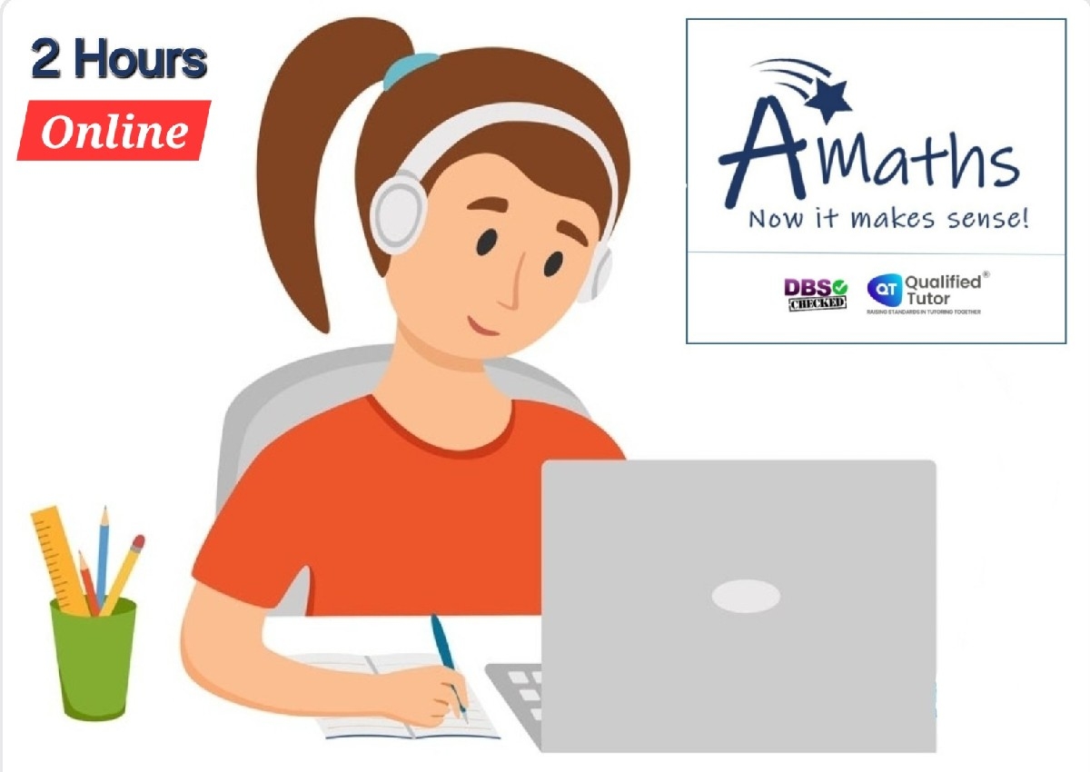 GCSE Mathematics ONLINE Tuition -  2 Hours (DISCOUNT 10%)
