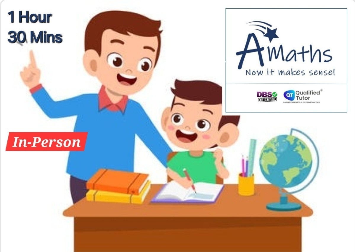 Eleven/Thirteen Plus (11+ / 13+) Mathematics IN-PERSON Tuition - 1 Hour 30 Mins