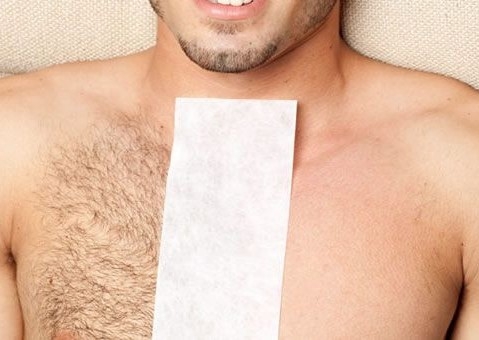 Back & chest under arm
