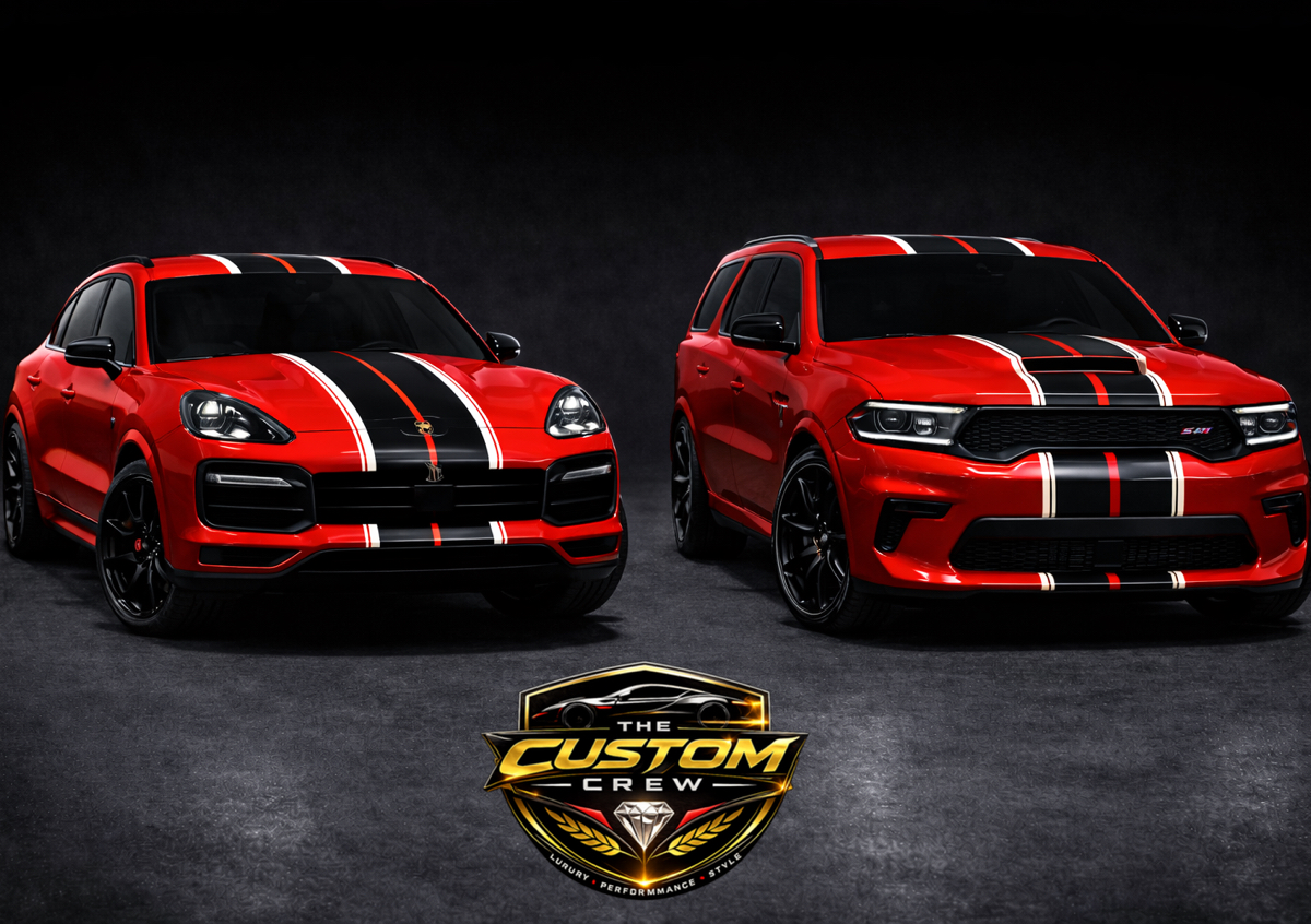 Racing Stripes |  Doble Line 2 Colors | Suv’s