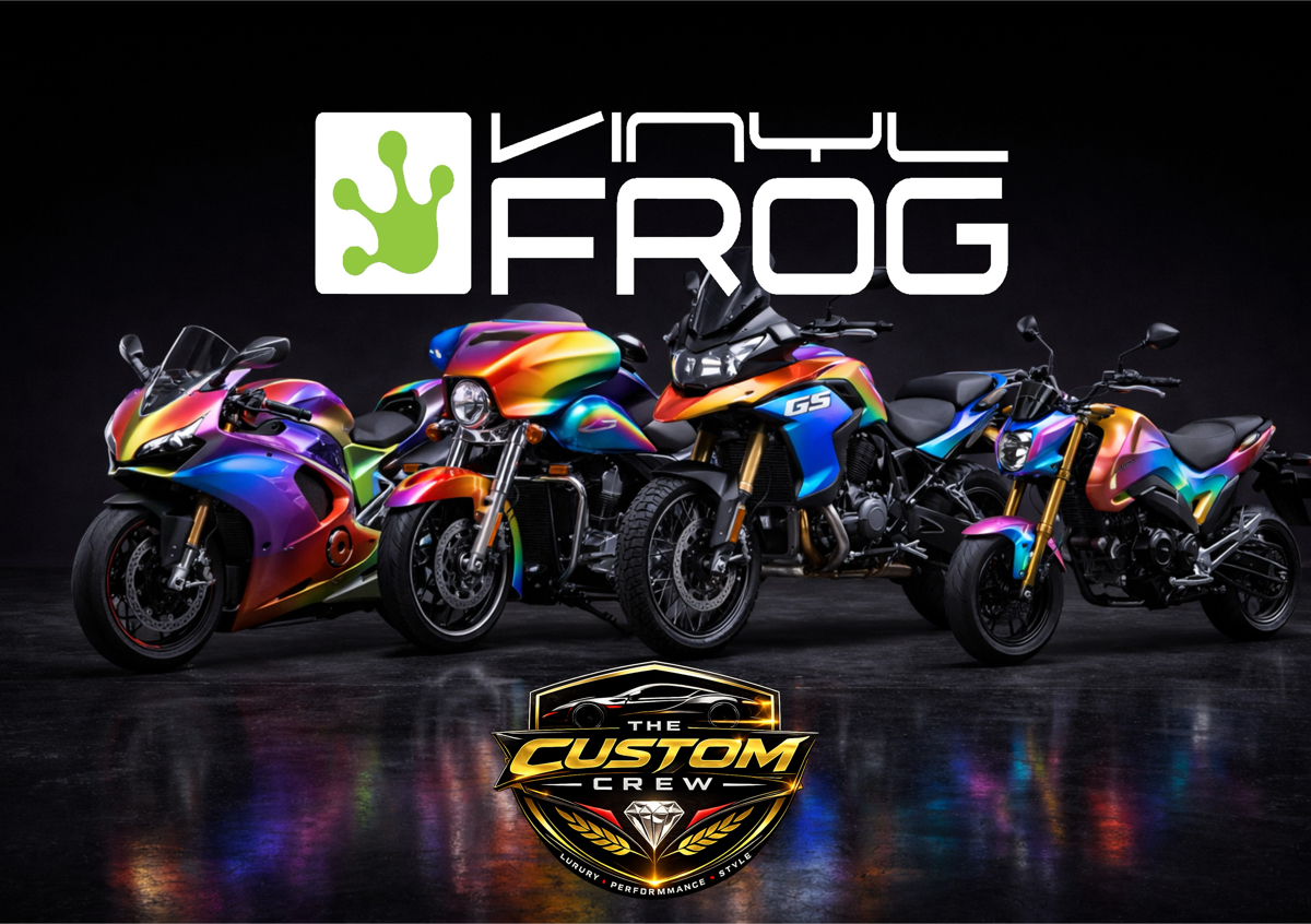 Full Wrap | Vinyl Frog | Motorcycle 