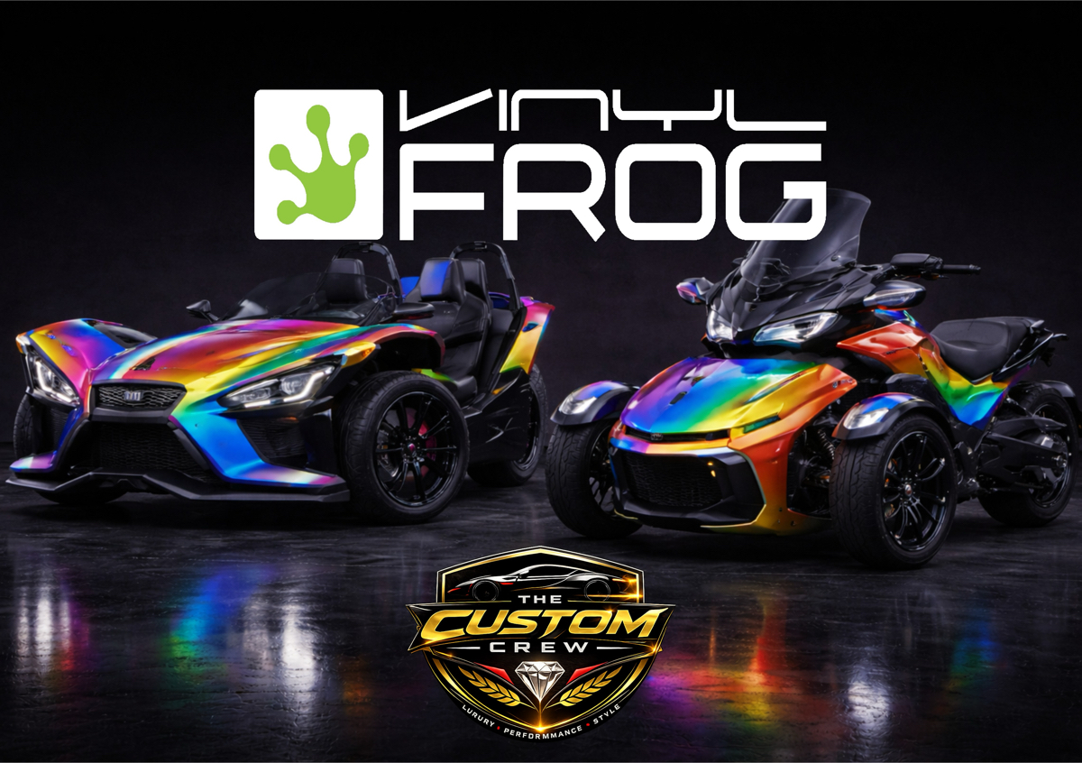 Full Wrap | Vinyl Frog | Autocycle 3 Wheel