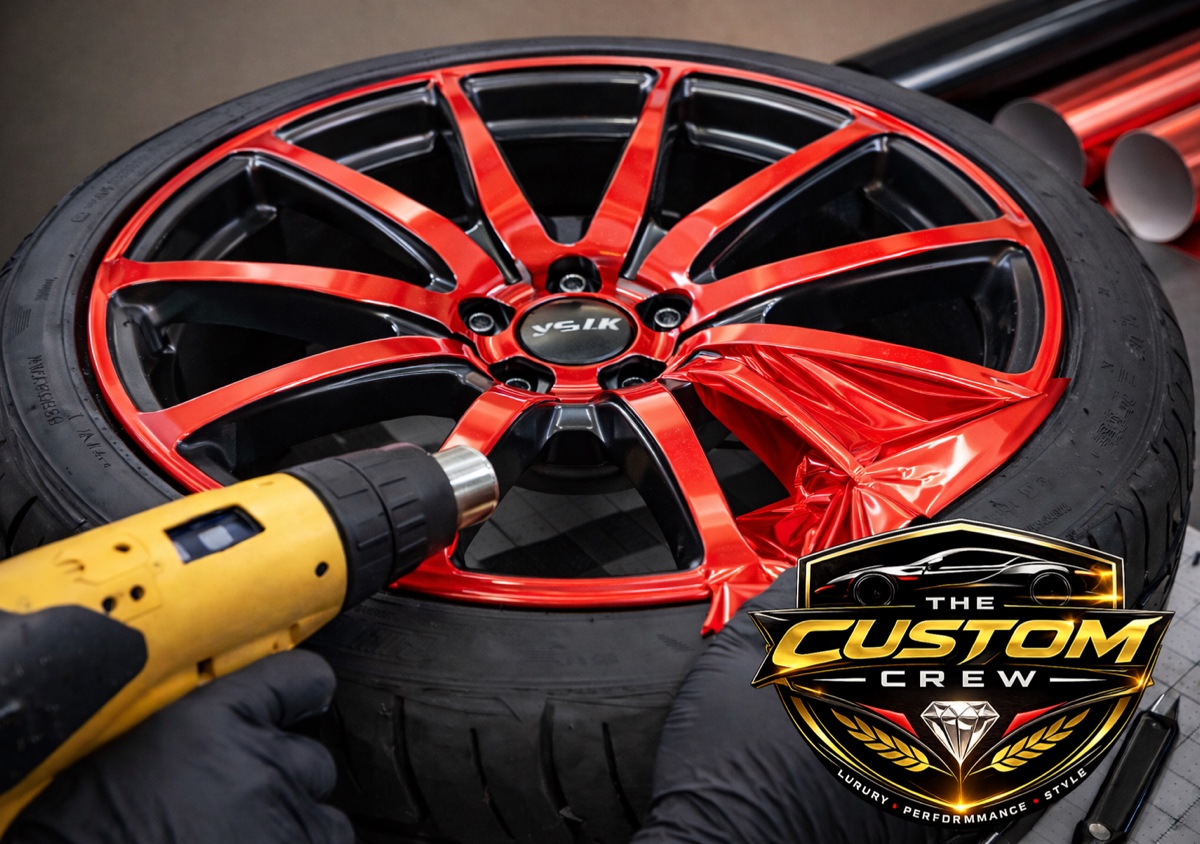 Wheels Wrap Face | Set Of 4 | Any color 