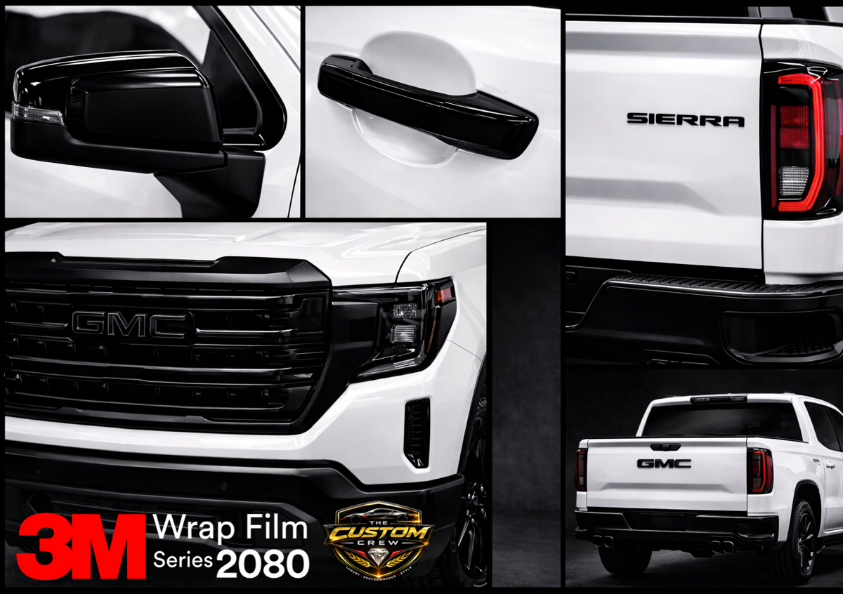 Full Black Out Chrome Delete | Extra Large |  Max 140”