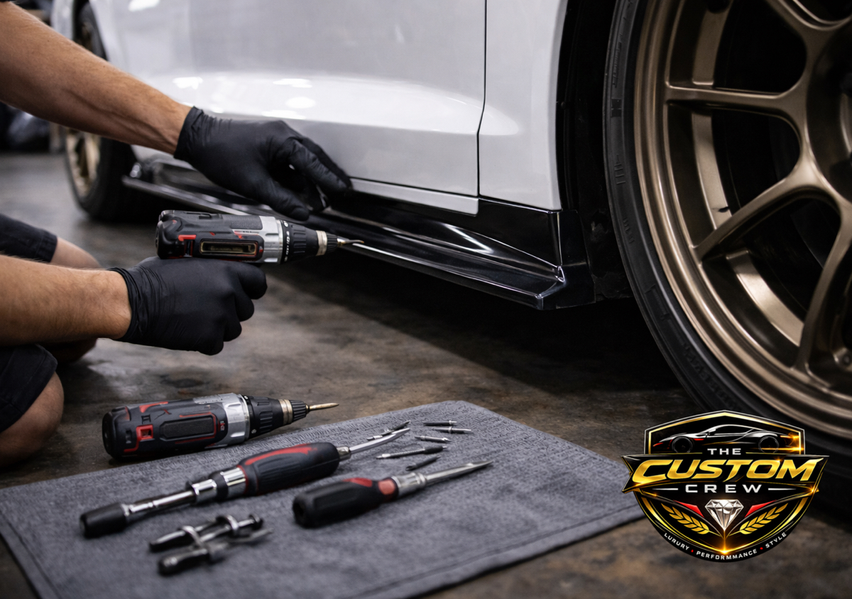 Side Skirts Installation | Any Car 