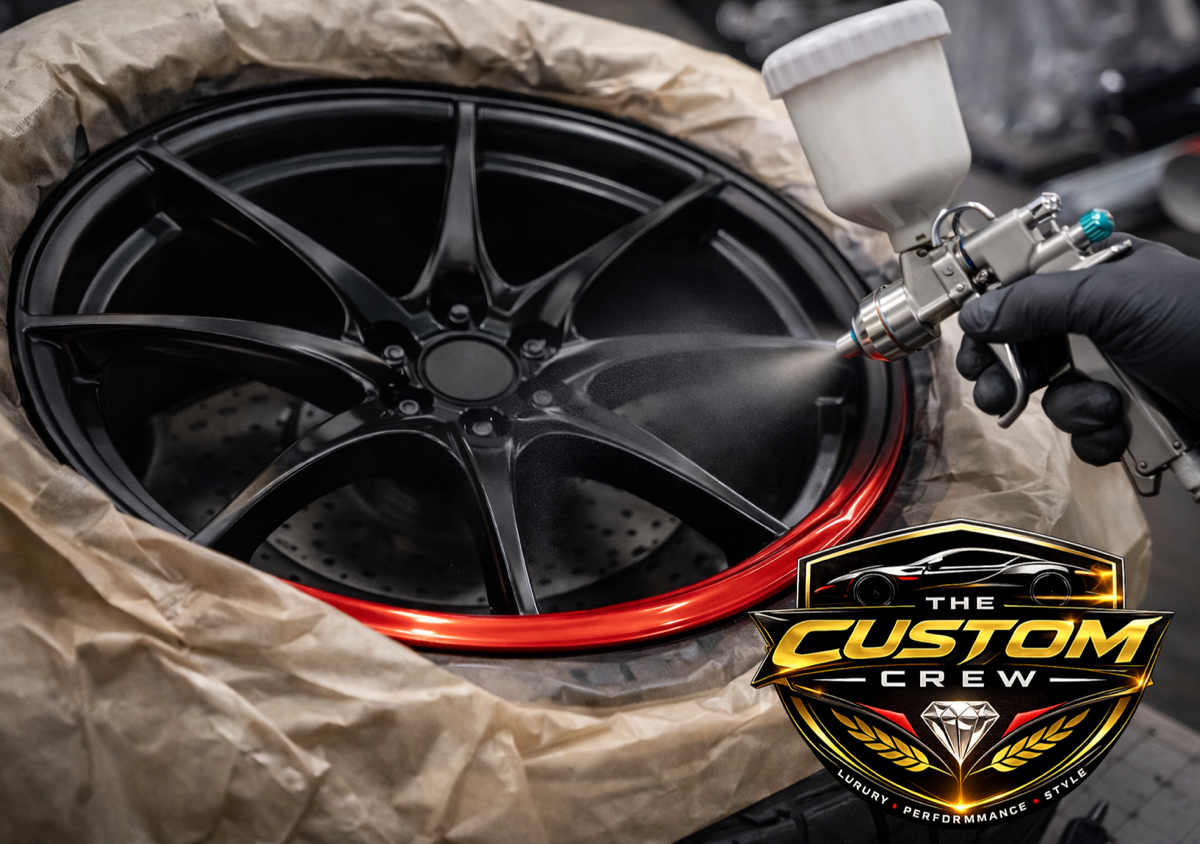 Wheels Acrylic Paint | Spray Gun | Any Color 