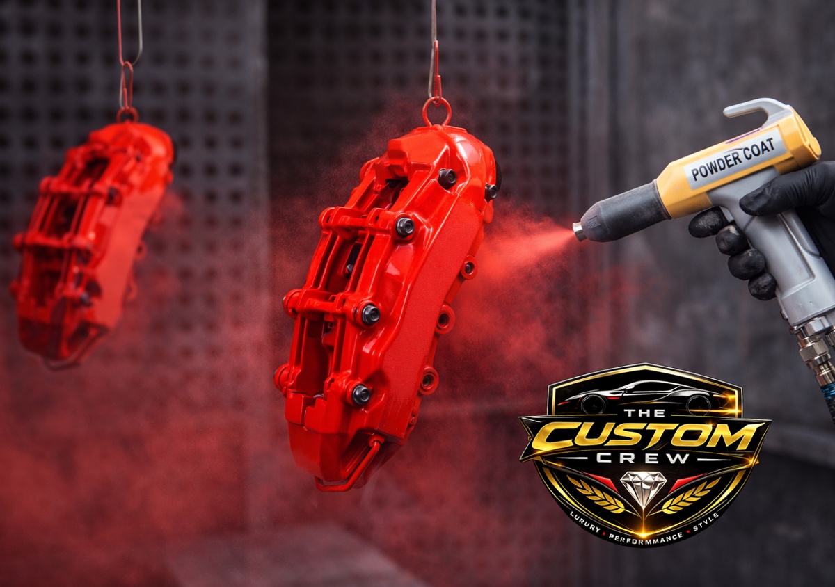 PowderCoat Calipers Paint | Any Color | Any Decal