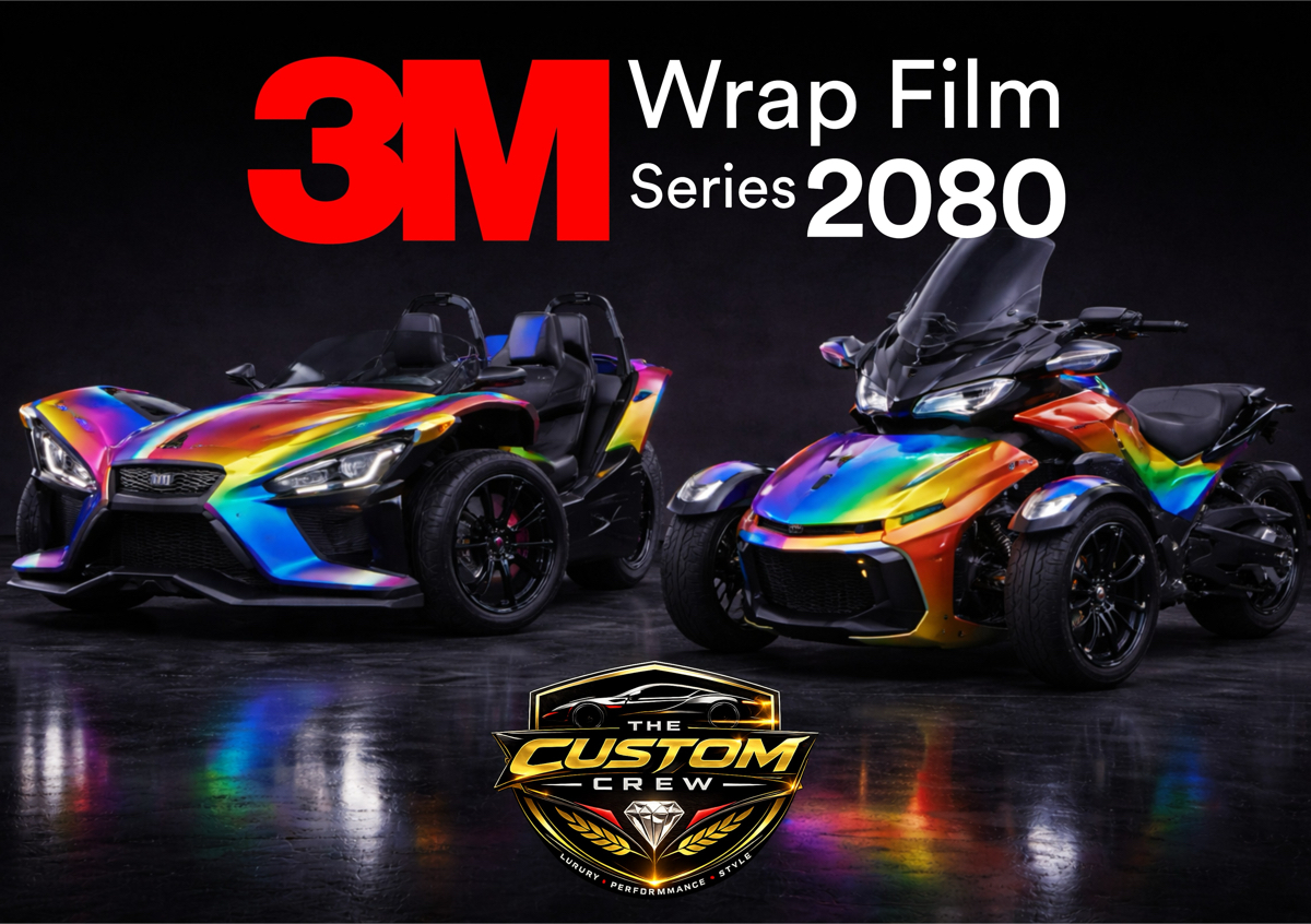 Full Wrap | 3M 2080 | Autocycle 3 Wheels