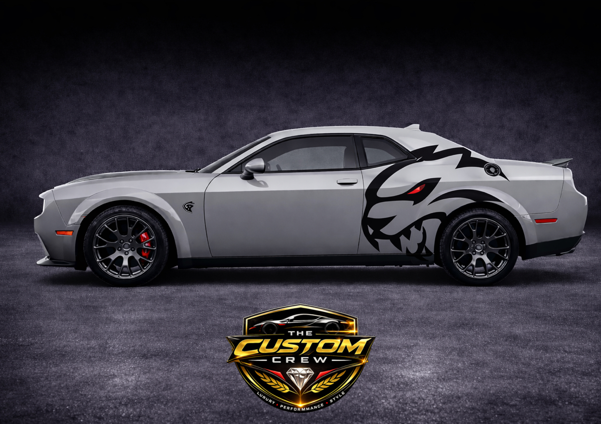 Hell Cat Design | Small | 2 Sides 