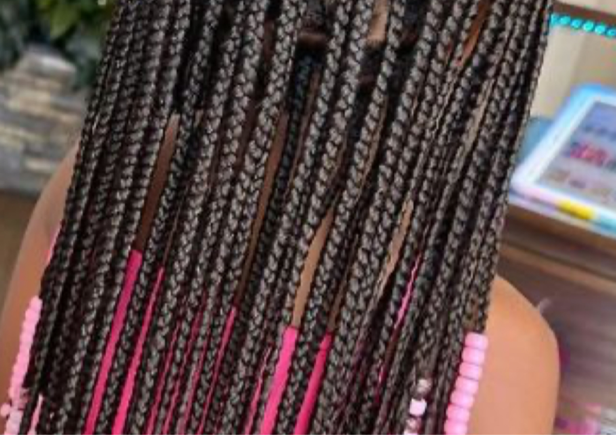 Simple braids or twists with extension medium size