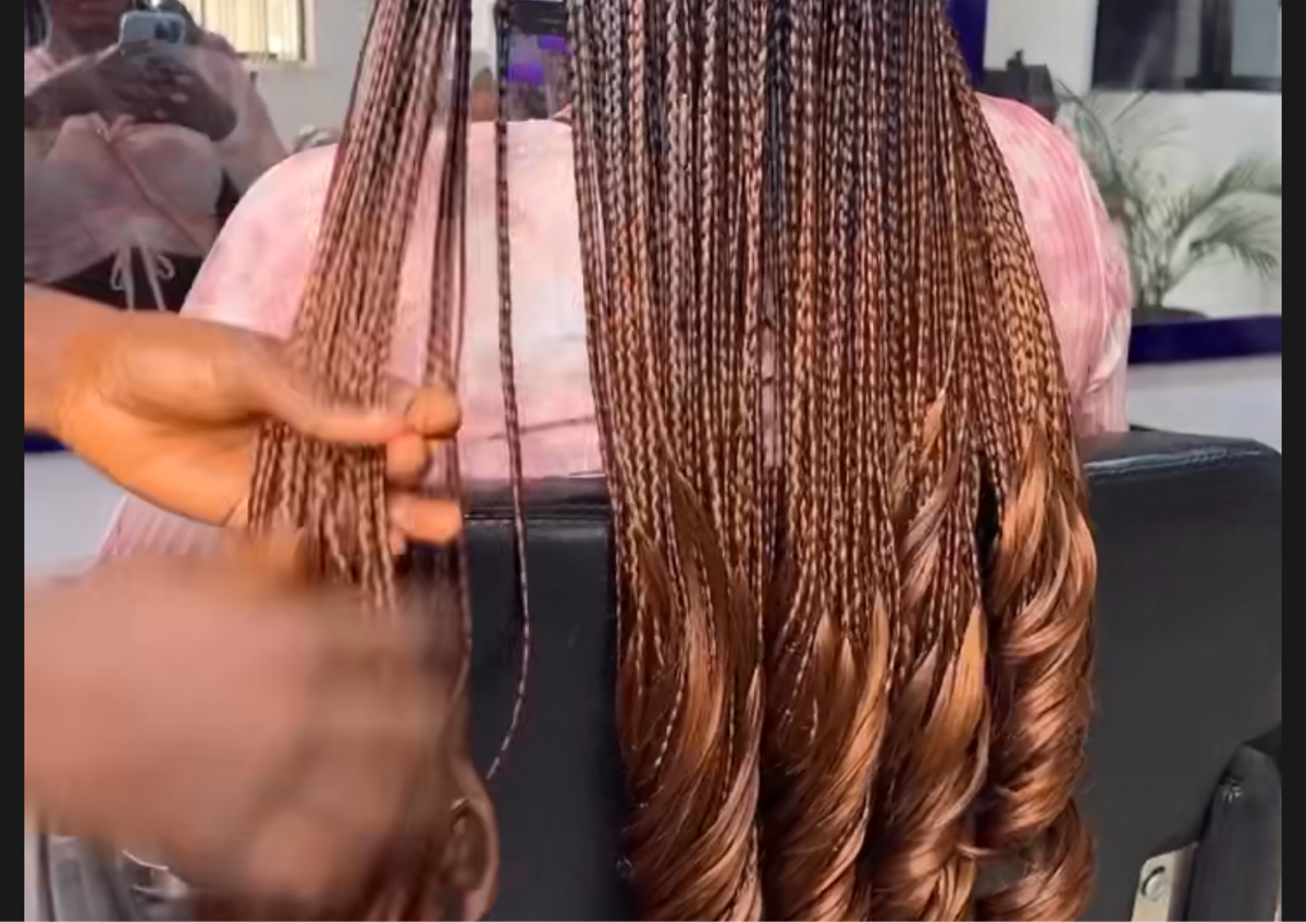 Medium French cury /spanish cury waist length 