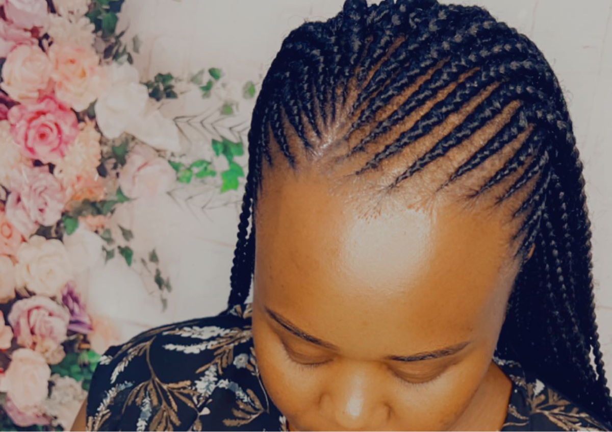 ￼Cochet Braids / Cornrows @ the front