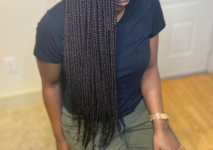 Small Twist (Waist Length)