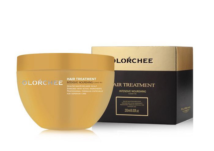 Olorchee leave in treatment