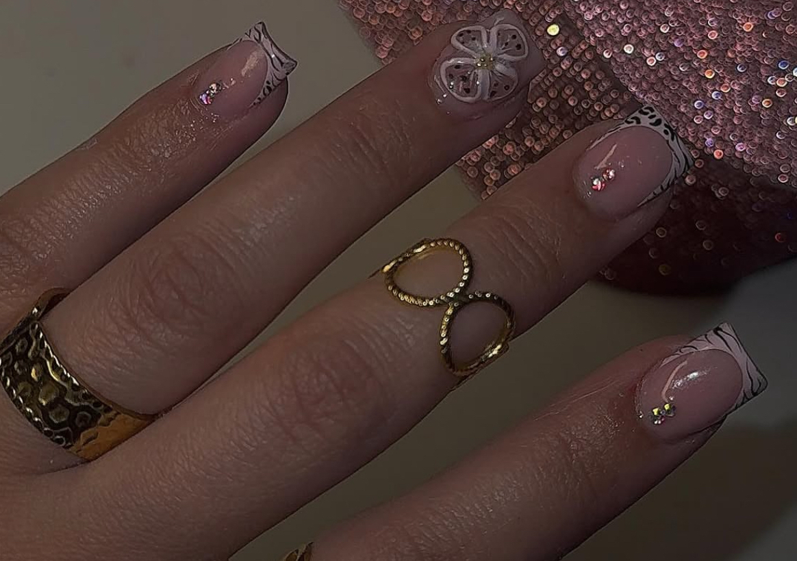 Book Acrylic Nail set