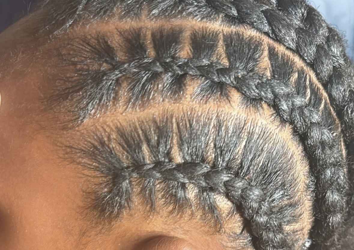  Men Feedins 6+ braids 