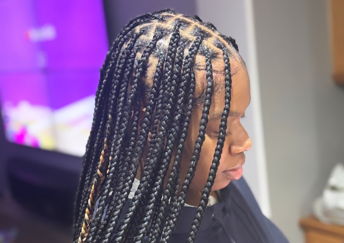 S knotless braids