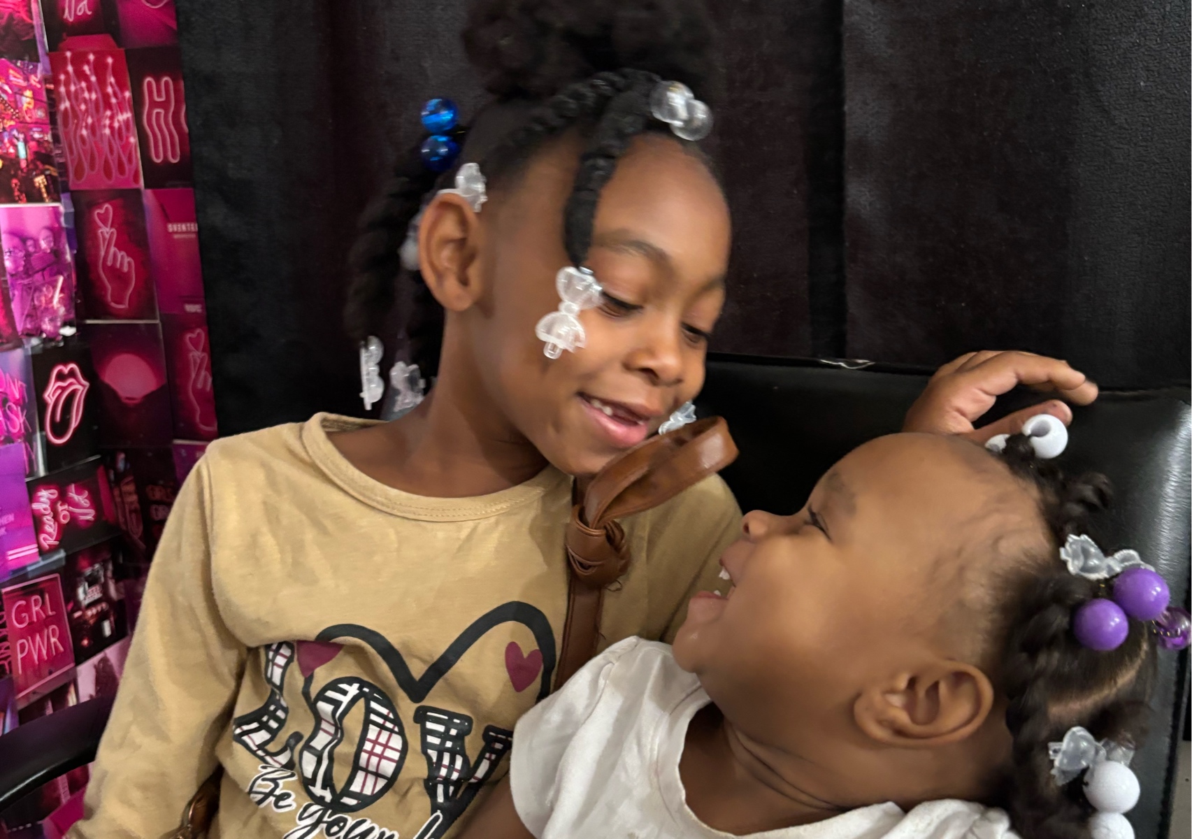 Kid style ponytails 