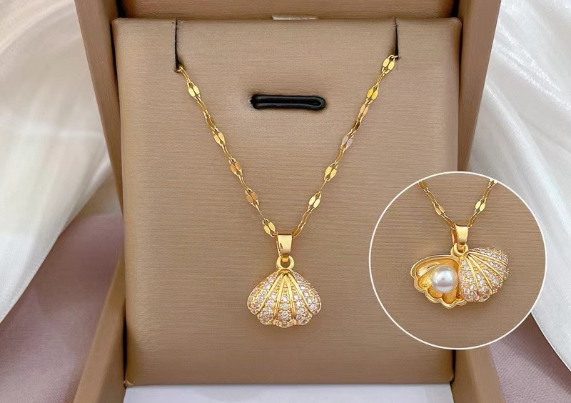 Collar con perla