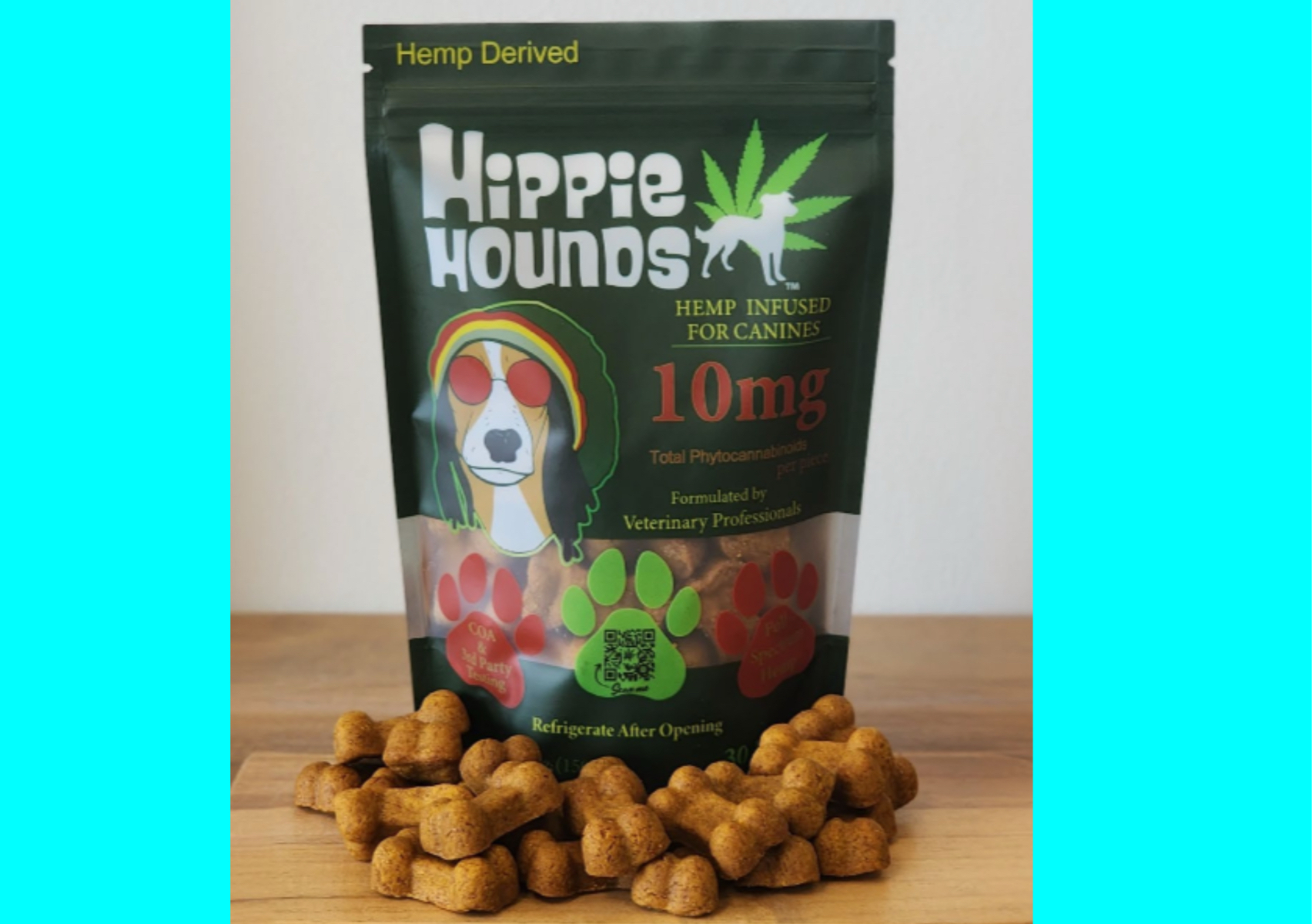 Hippie Hounds 10mg treats