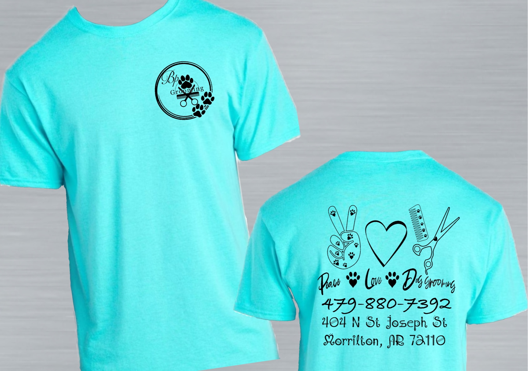 Peace Love Dog Grooming 2xl +