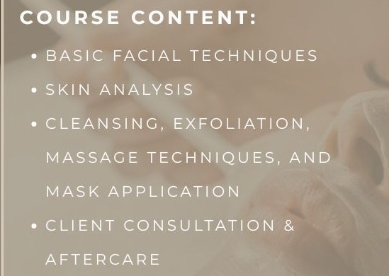 Basic Facial Course 1-1